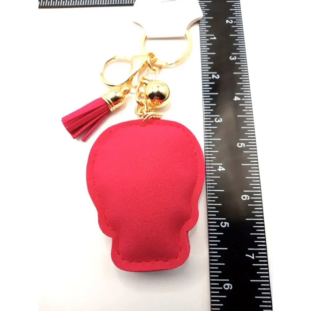 Bougie Bling Day of the Dead Halloween Skull Keyring Keychain 957-80